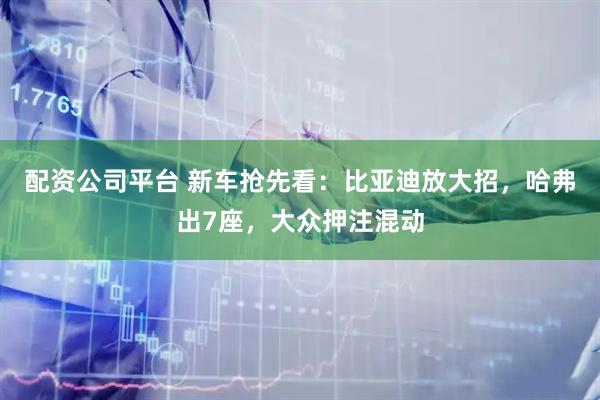 配资公司平台 新车抢先看：比亚迪放大招，哈弗出7座，大众押注混动