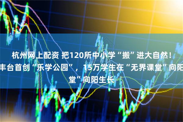 杭州网上配资 把120所中小学“搬”进大自然！北京丰台首创“乐学公园”，15万学生在“无界课堂”向阳生长